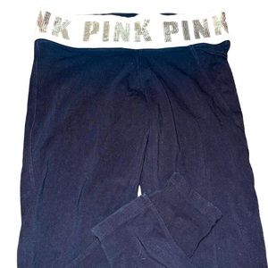 PINK cotton leggings